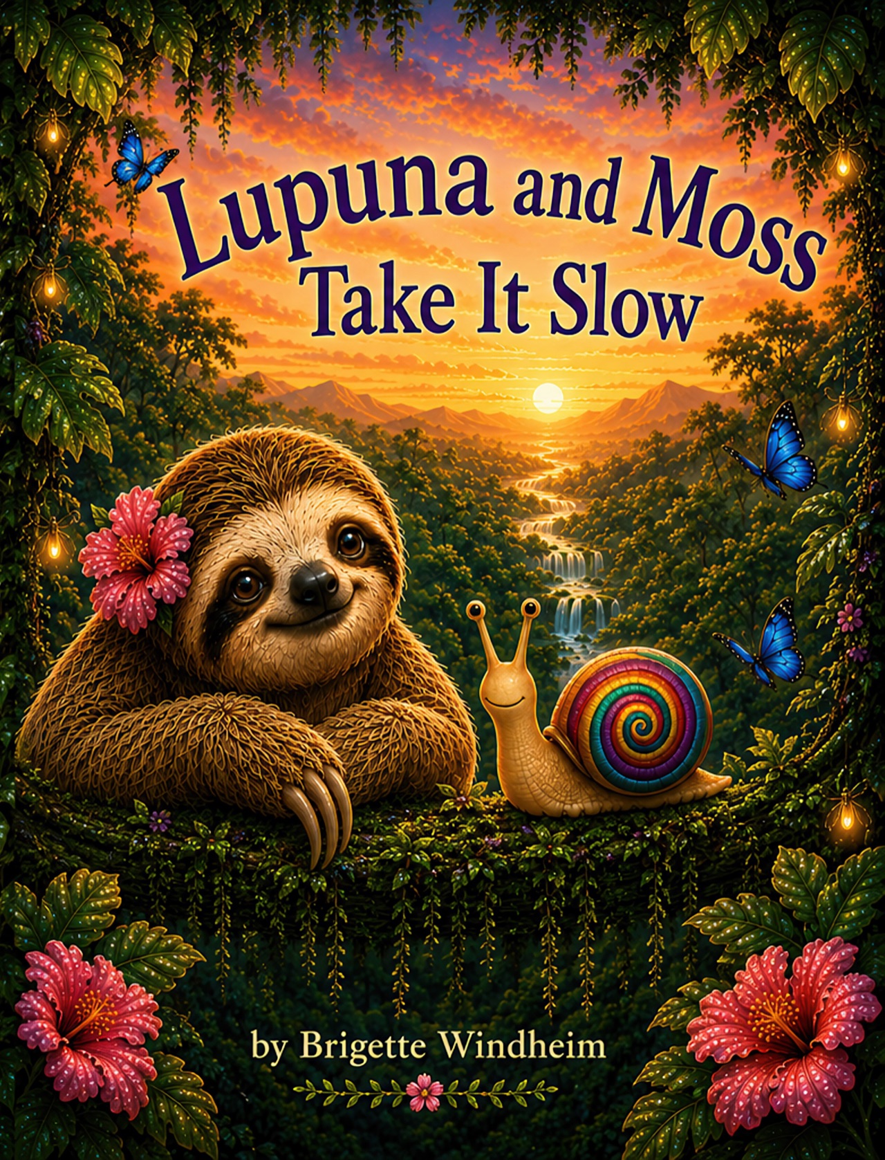 Front cover of Lupuna and Moss Take It Slow by Brigette Windheim